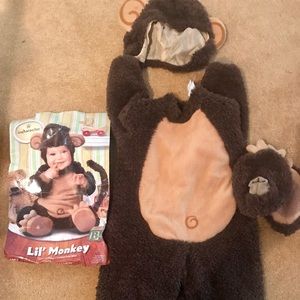 12-18 month monkey costume